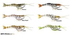 Savage gear TPE Manic Shrimp 6.5 cm 4 gr Sahte Balık
