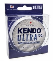 Kendo Ultra Fluorocarbon Coated 100m White Misina