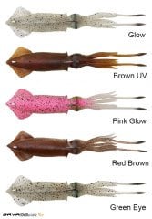 Savage gear 3D TPE Swim Squid 95mm 10g 2 Adet Sahte Balık