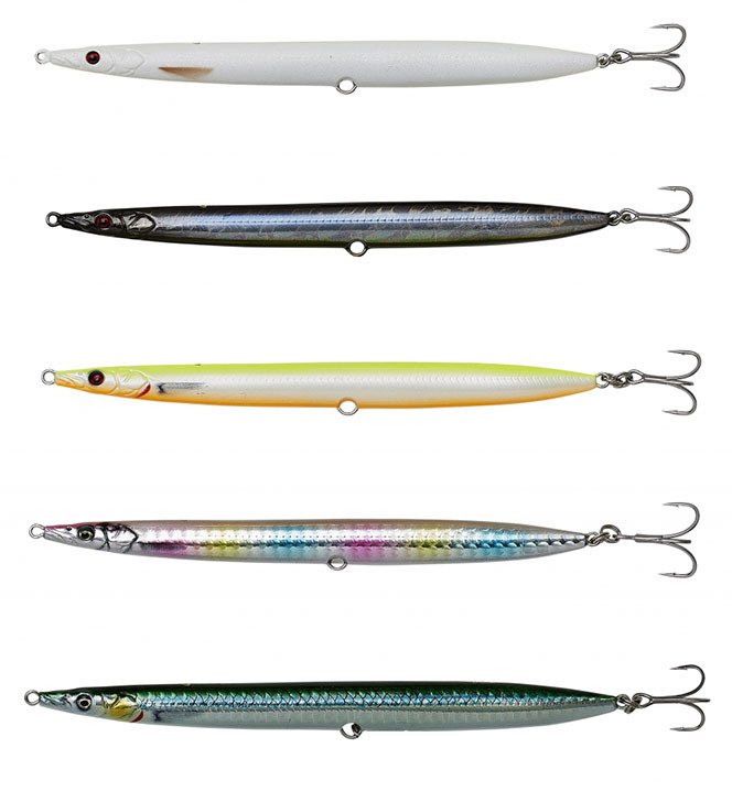 Shuta Sanga　シュナーベル③ Savage gear Sandeel Pencil SW 9 cm 13 gr Sahte Balık