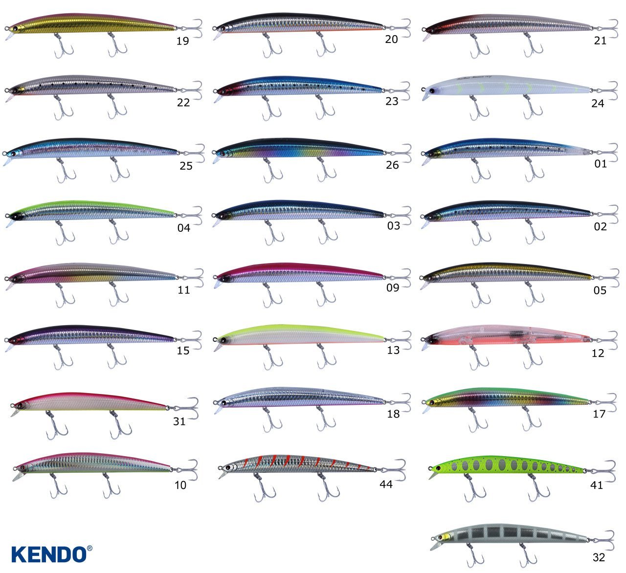 Kendo Seabass Mınnow 17cm 26,8gr Floatıng Sahte Balık