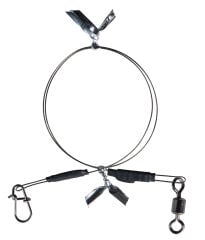 BKK 7X7 Wire Leader Allround Duolock Snap