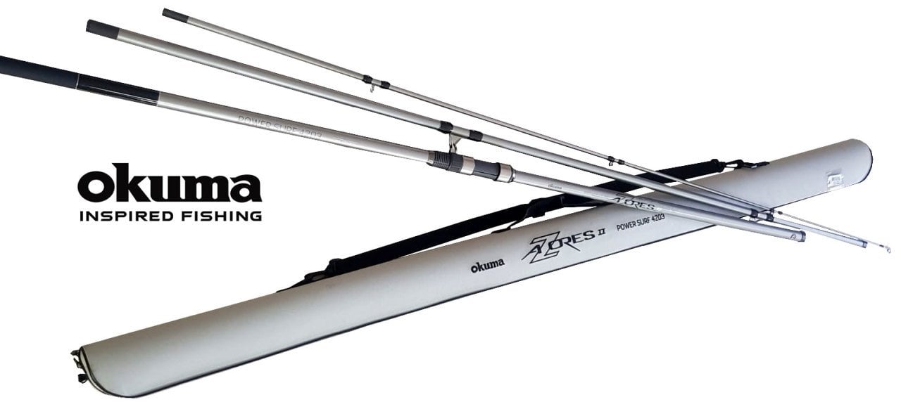 Okuma Azores II Surf 4,20 cm 120-250 gr 3 Parça Surf Kamışı